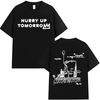 Unisex Pop Singer The Weeknd Double Sided Printed Loose Comfortable Aesthetic Fashion Short Sleeve Women and Men T-Shirt Tops 6