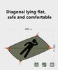 Ridge Line Hammock Shelter with Full Setup: Mosquito Net, Weather Fly, Pad & Bag, for Fast Deployment & Max Protection