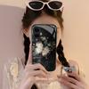New Anime Painting Butterfly PhoneCase Glass PhoneCase for Samsung Galaxy S26 S25 S24 S23 S22 S21 FE,Ultra,Plus Dropresistant