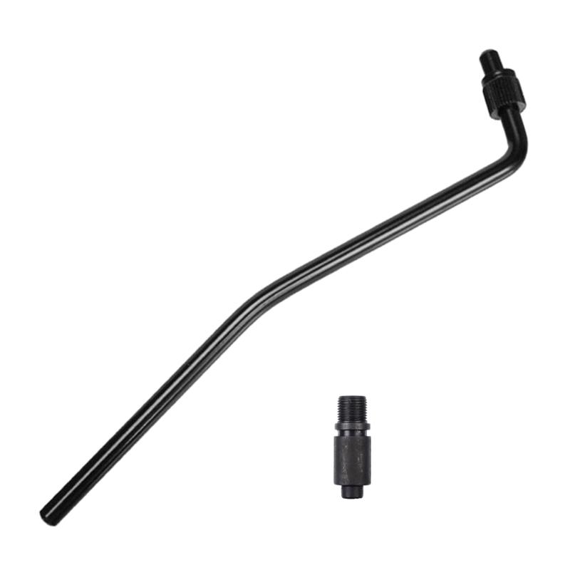 Guitar Double Tremolo Arm Coupling Kits Tremolo Arm Socket Whammy Bar Jacks and Double Tremolo Arm Bar Set Durbale чёрный