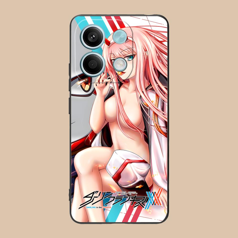 Darling FranXX Zero Two Phone Case for POCO M6 M5 M4 M3 X7 X6 X5 X4 X3 F6 F5 F4 Pro GT 5G Colour Printing Cover Luxury Pretty