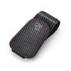 Leather Car Glasses Clip Credit Card Holder Ticket Clamp For Peugeot 408 4008 308 3008 5008 508 2008 208 301 407 3/Car Keychain
