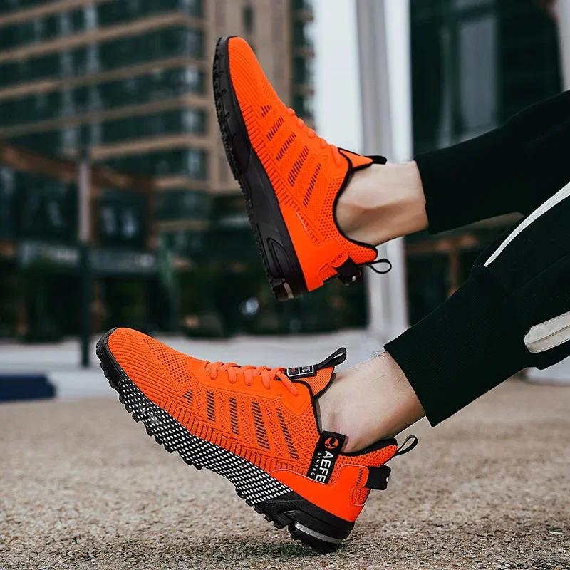 Fashion Trend Men Original Sneaker Shoe Platform Soft Sole High-quality Casual Sneakers Running Lace Up Outdoor Training Shoes Footwear