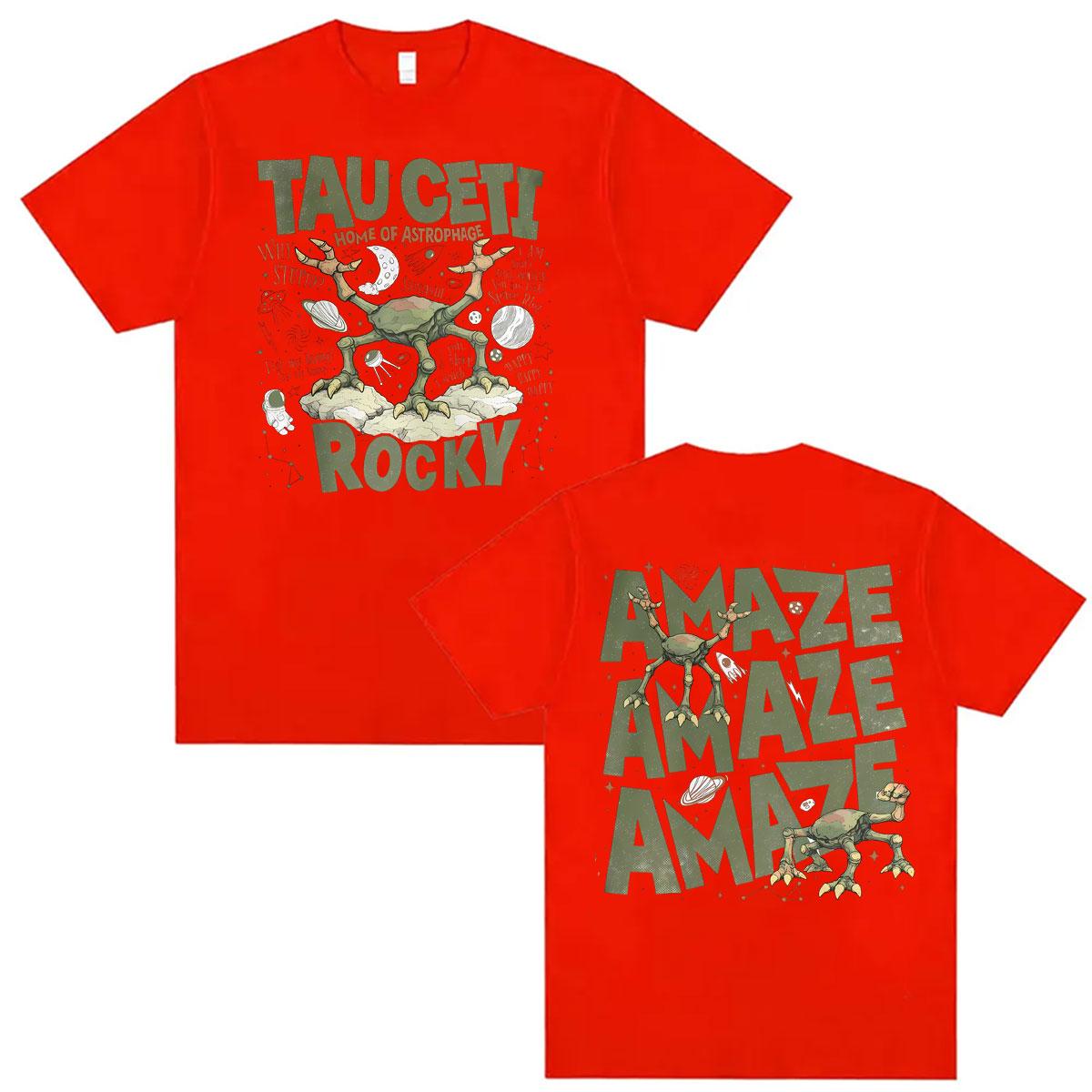 Amaze Amaze Amaze Jazz Hands Funny Movie Rocky Vintage T Shirts Unisex Women Harajuku Fashion Street T-shirt Cotton Casual T-shirts 4XL