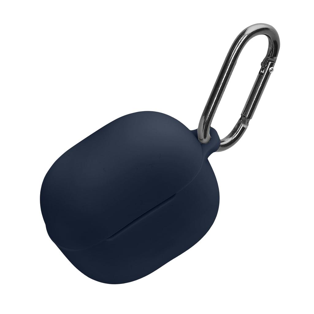 Kwmobile Earphone Case for Xiaomi Redmi Buds 6 Lite Wireless Navy Blue - Earbuds, Silicone, Drop-Resistant,