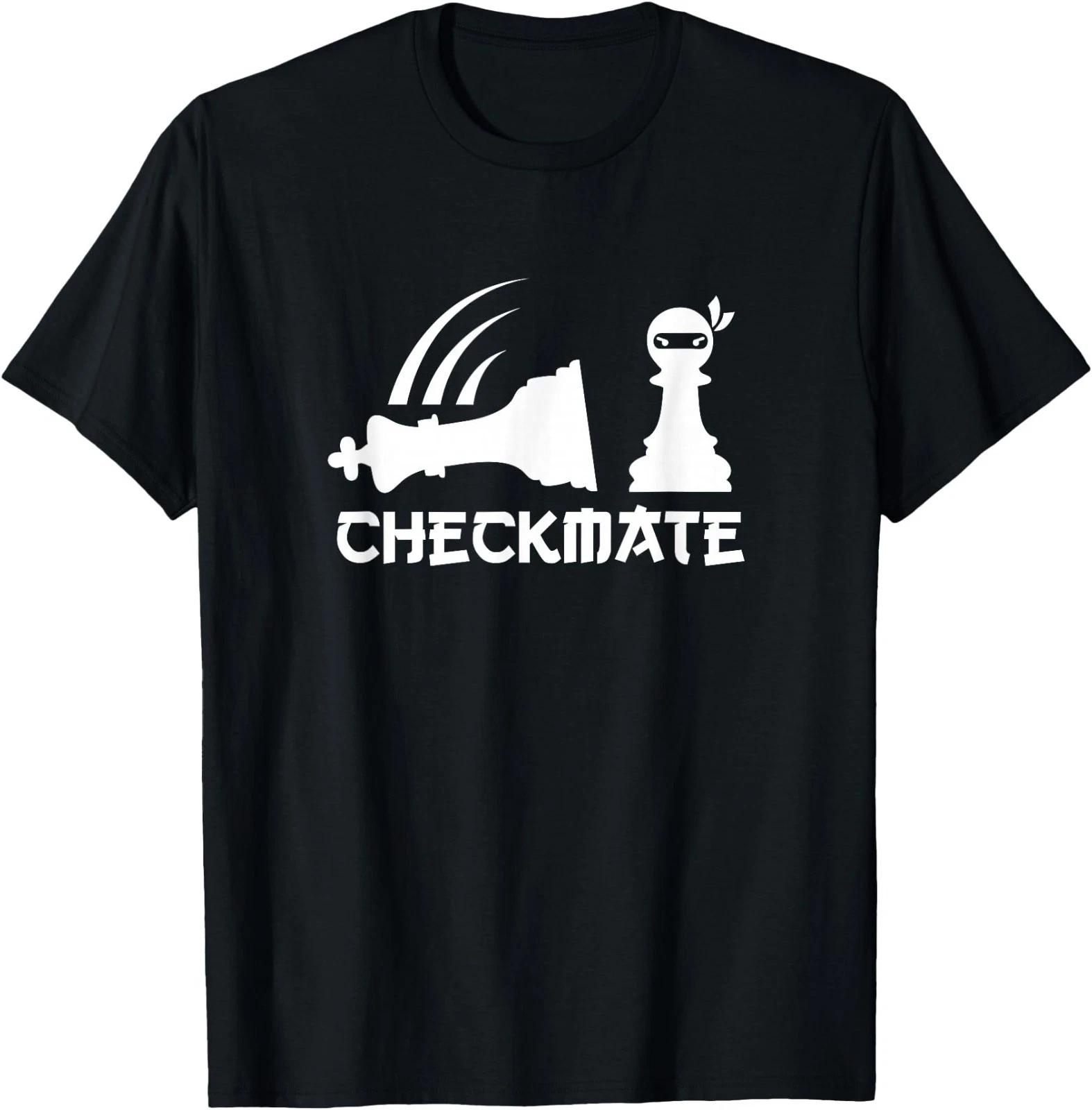Chess Ninja Shirt Master Checkmate Funny Graphic tShirt gift T-Shirt 110