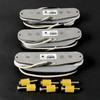 FLEOR 3pcs Alnico 5 Electric Guitar Pickup Single Coil 52/52/52mm Blues Vintage Clean for SSS Guitar Parts