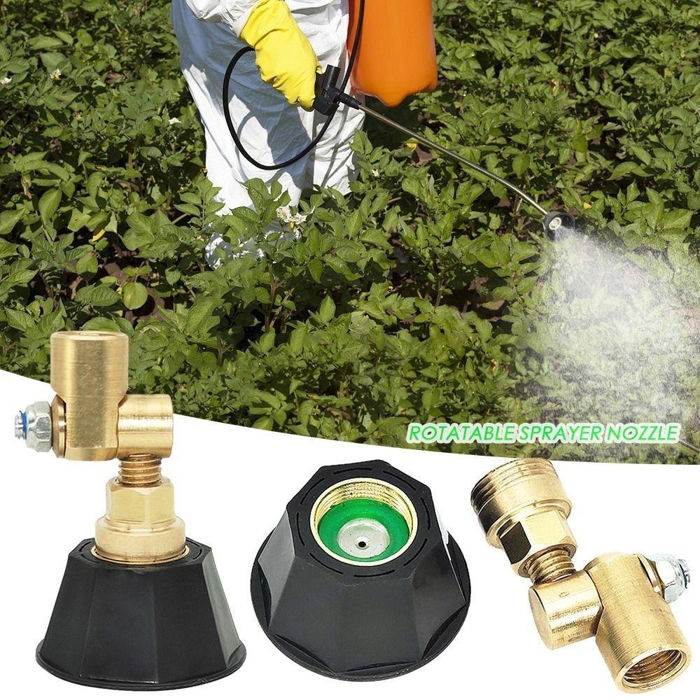 Brass Rotatable Sprayer Nozzle Pest Control Gimbaled Nozzle Agricultural Gardening
