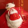 Cat Clothes, Autumn and Winter Lion Dance, Cat Worship, Cat Winter Warmth, Winter Chinese New Year Festive Pet Cat New Year Bipeg