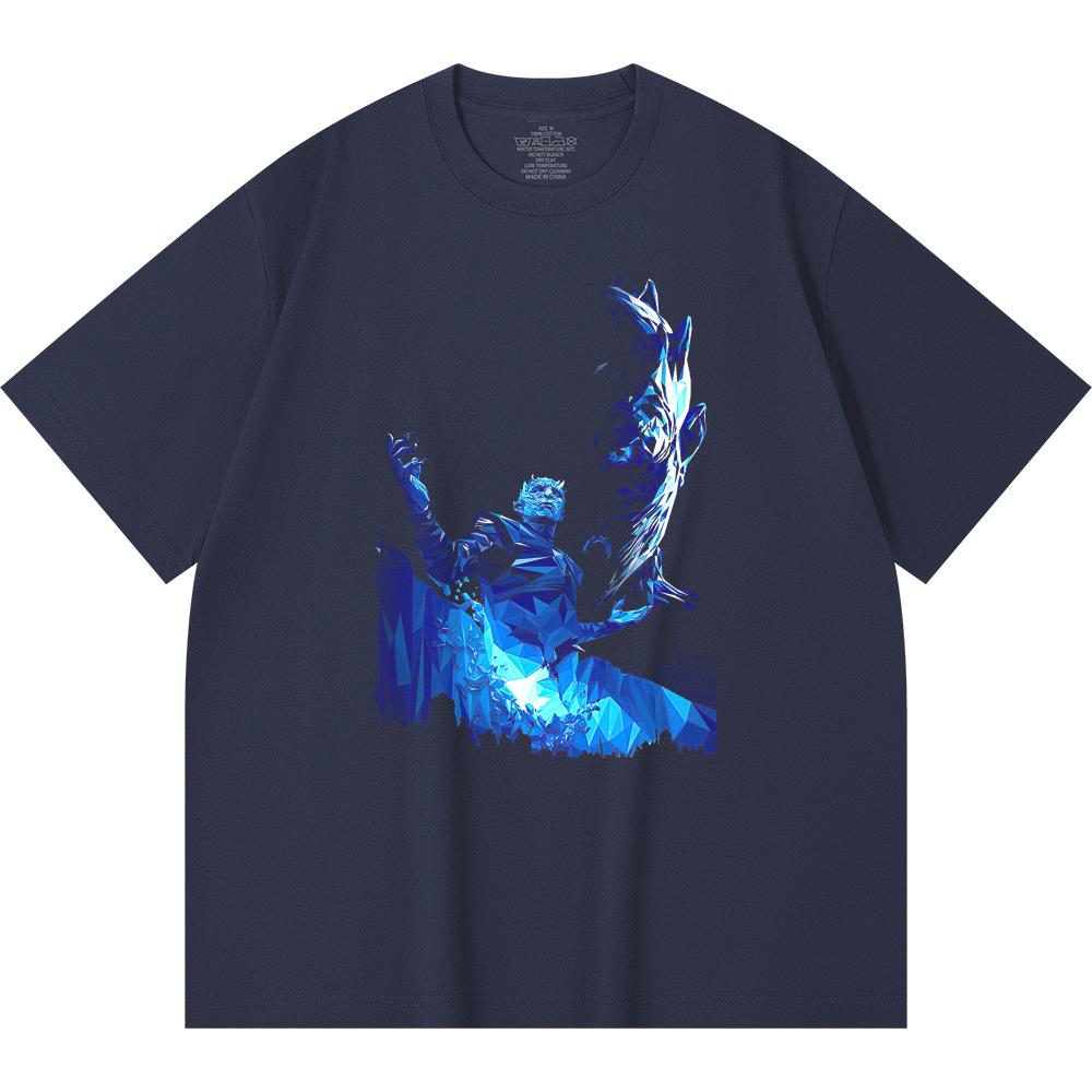 230 Gsm 100% Cotton Heavy Metal T-Shirt  Rock Band Popular Music Print Unisex Heavy Cotton T Shirt