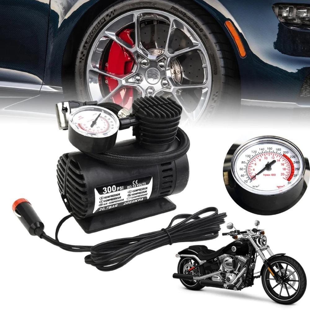 Car Air Compressor 12V 150psi with Tires Pressure Test Function Electric Air Pump Tyre Inflator Inflatable Pump Cars Tools