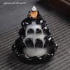 Buddha Hand Ceramic Backflow Incense Burner Aromatherapy Ornament