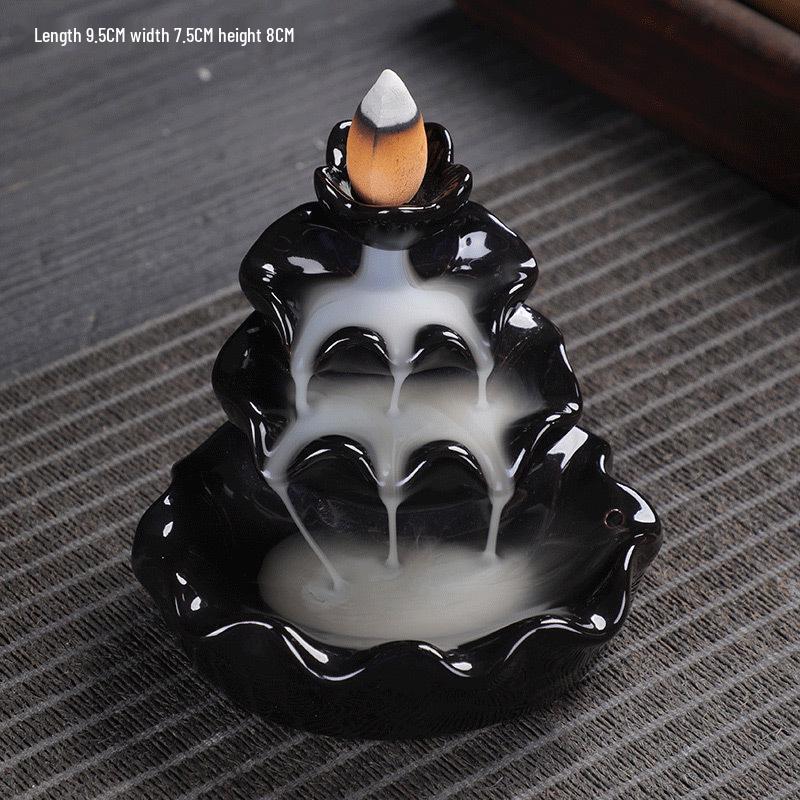 Buddha Hand Ceramic Backflow Incense Burner Aromatherapy Ornament