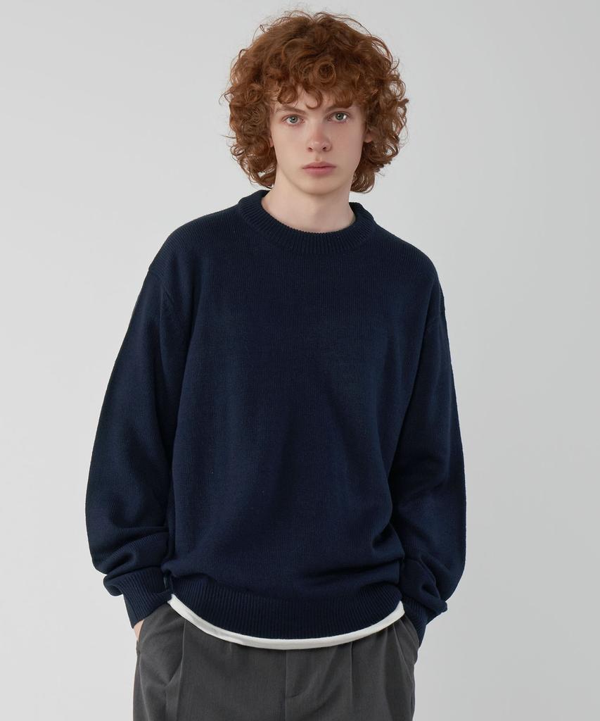 UNTAPPED STUDIO Oversized Hazzi Round Knit 6 Colors (Type A)