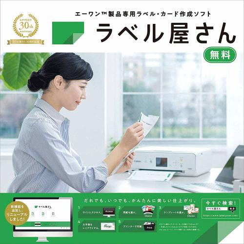 A-One Photo Stickers Photo Glossy Film (Plain White) Large 3 Sheets Set of 3 29663-3P