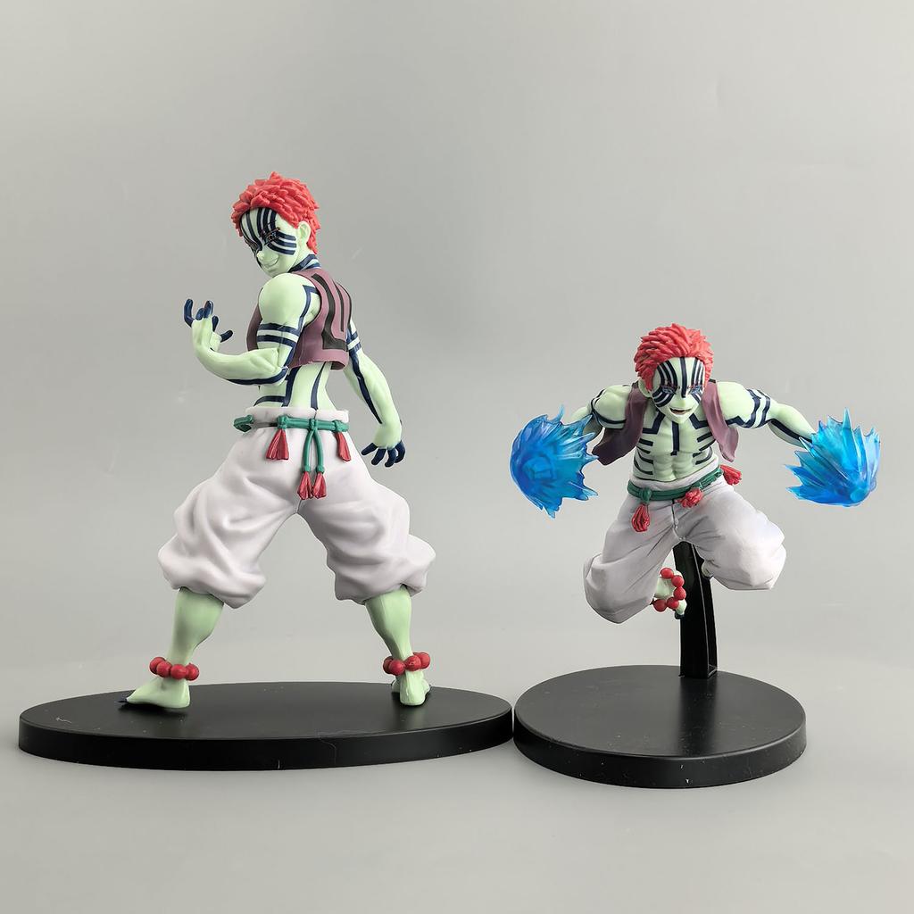 NEU! Anime Demon Slayer Akaza Douma Premium Chokonose Nudelstopper Anime Figur Actionfiguren Sammlung PVC Modell Spielzeug Geschenk
