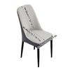 Curved Dining Chair Cover High-elastic Stool Slipcover Backrest Protector  for Home Decoration