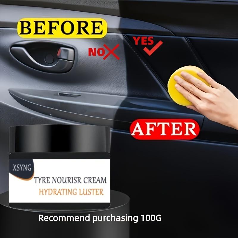 

Средство для ремонта пластика салона автомобиля, подходит для различных цветов пасты для ремонта пластика салона, приборной панели, паста для блеска шин, уход за кожаными сиденьями 5G