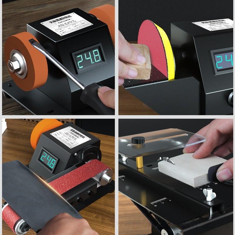 Household Micro Multifunctional Grinding Machine Desktop Electric Sharpening Machine Small Portable Sanding Machine
