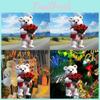 Decoration Car Acrylic Valentines Day Elegant Style Vehicle Ornament Interior