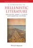 The A Companion To Hellenistic Literature Book