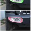 JeCar Car Front Bumper Fog Light Cover Lamp Hoods Decoration For Jeep Wrangler JL JT Gladiator 2018 Up Car Exterior Accessories
