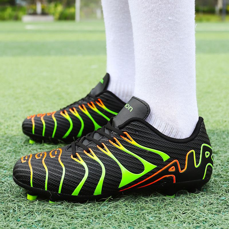 Football shoes men's youth children's football shoes AG spikes tf broken Ding training game sports shoes 2025