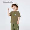 Balabala Baby Unisex Short Sleeve Cartoon T-Shirt