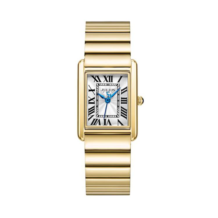 Jyullieoseu Ja-1470 Square Metal Women'S Watch