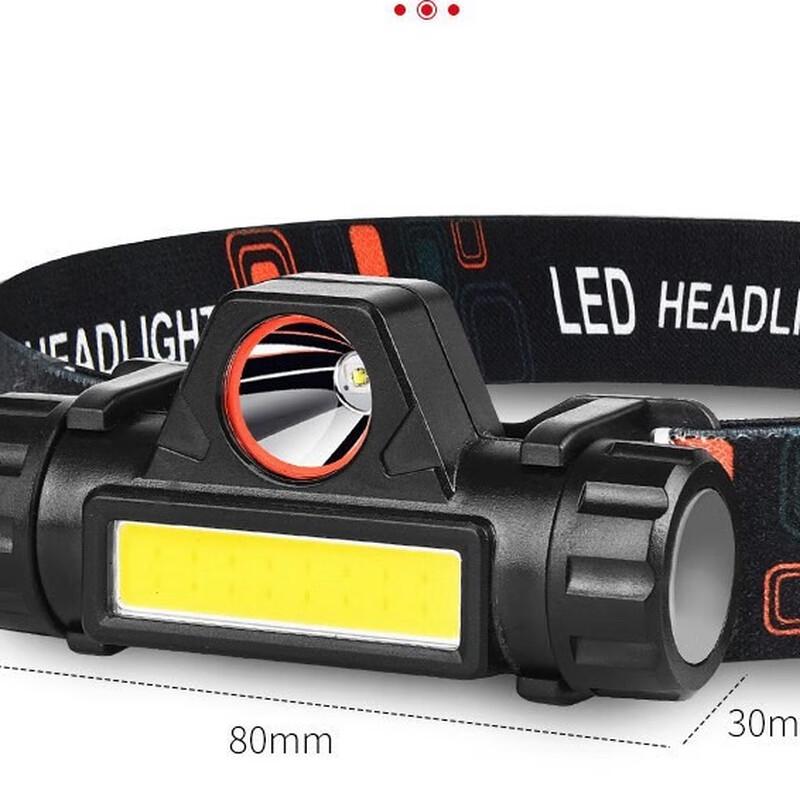 Rechargeable Dual-Light Magnetic Headlamp