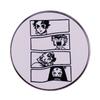 Demon Slayer Anime Lapel Pins Backpack Jeans Enamel Brooch Pin Women Fashion Jewelry Gifts Cartoon Badges