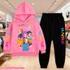 Autumn Winter Children's Hoodie KPop Demon Hunters Clothing Leisure Outerwear Sweatshirt +pants Set Boys Girls Gift
