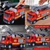 Fire Truck Toy With Water Spray And Inertia Drive For Kids Educational Play