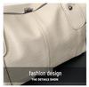 Women's Retro Trendy Large Capacity Boston Bag - Versatile Casual Shoulder Crossbody & Handheld Bag