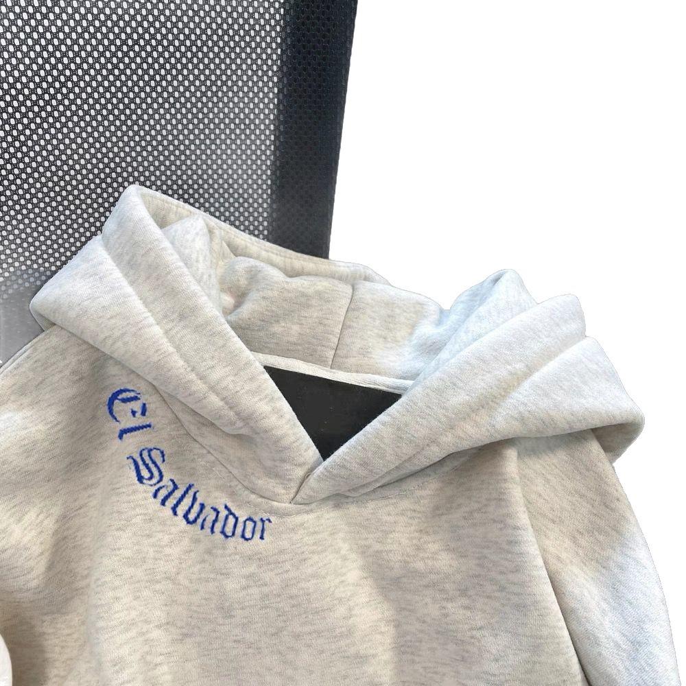 Unisex High-End Retro Oversized Hooded Sweatshirt - Autumn/Winter High Street Hip Hop Fleece Jacket