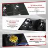 Jiefang V LED Headlight Kit: 6-Lens, 6 Low Beam, 12 High Beam
