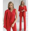 2025 Women's European-American Style Fashion Business Suit, Three-piece Set