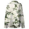 Camicia da donna, camicetta, stampa, bottoni, manica lunga, casual, basic, colletto, regolare