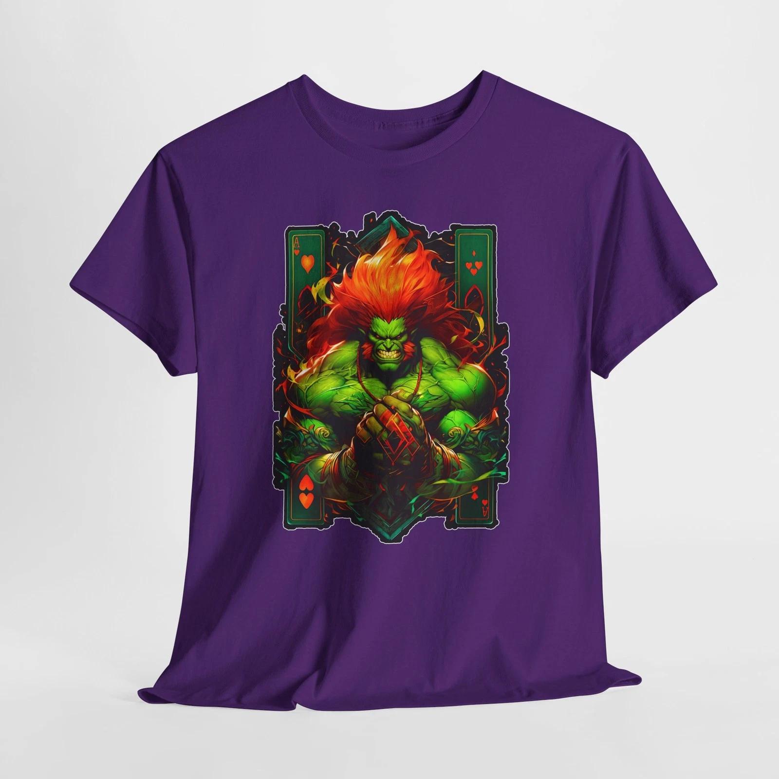 Street Fighter Inspired Heavy Cotton Tee – Unisex, Gamer Shirt, Graphic [...] S