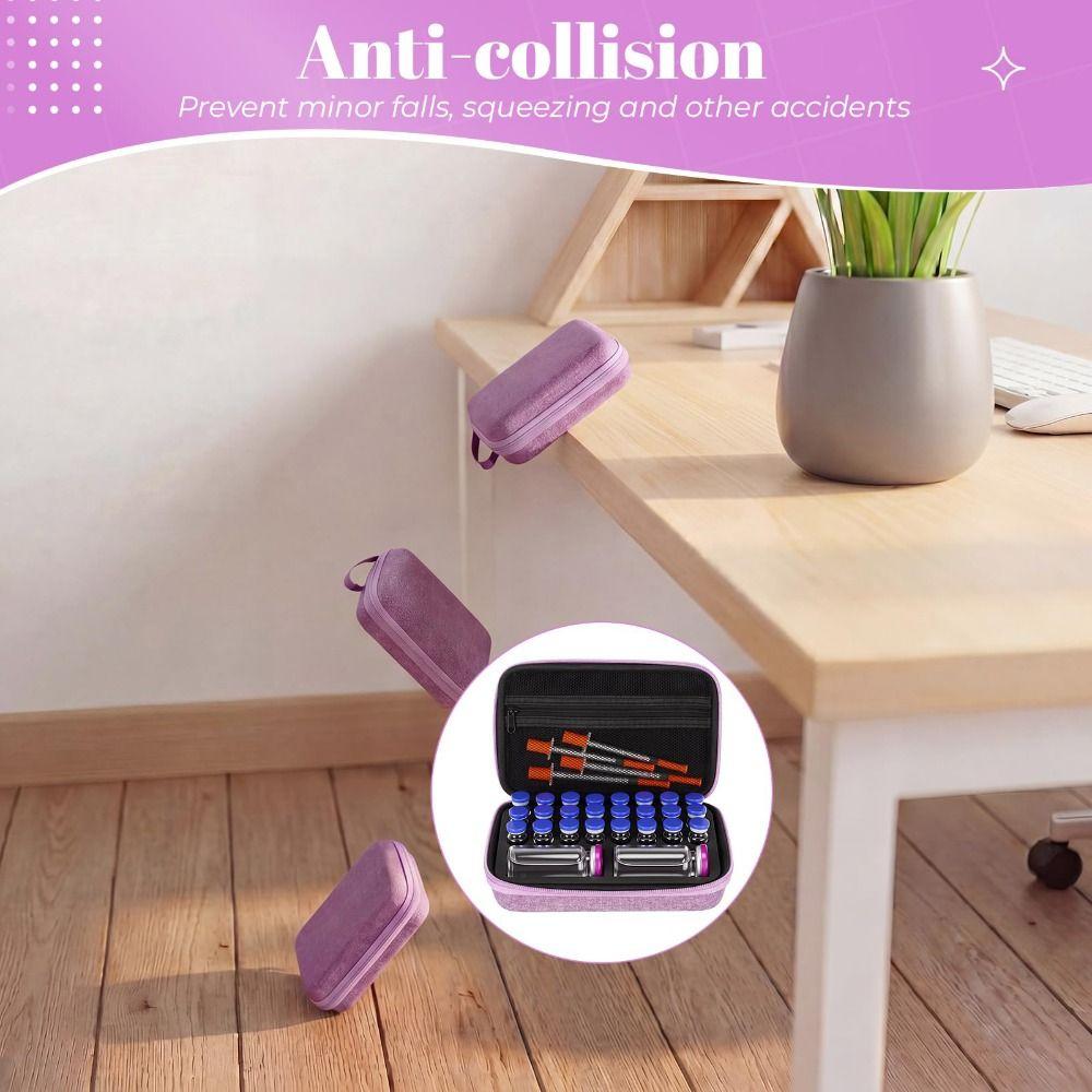 EVA Insulin Vials Storage Case Large Capacity Insulin Organizer  Diabetics Care