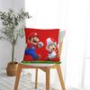 Super Marios Game Pillow Cases Cushion Cover Awesome Polyester Decorative Throw Pillow Case Cover for Sofa 40*40cm