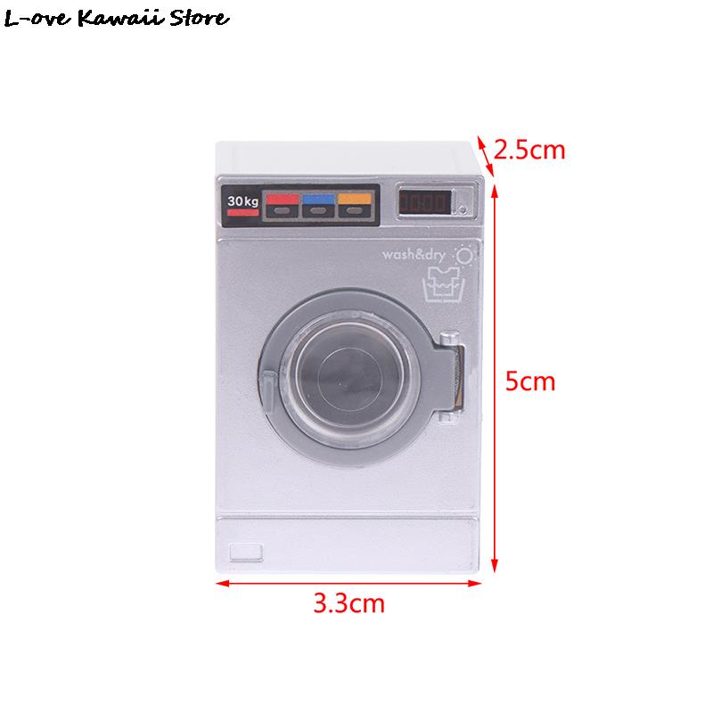 Miniature Dollhouse Furniture Set For Dolls House Mini Toy Kit Accessories TV Kitchen Home Fridge Kids Pretend Play Diy Figurine