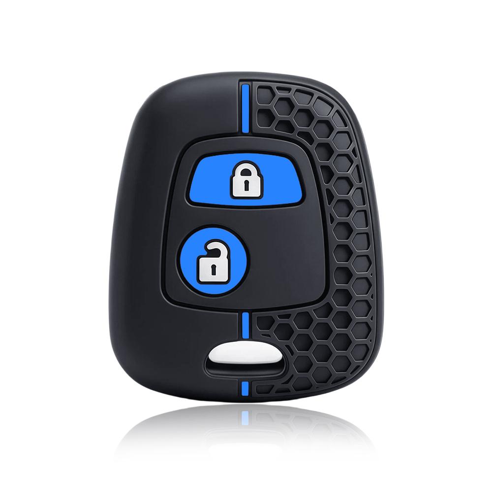 2 Button Silicone Car Key Cover Case For Peugeot 106 107 206 207 307 Citroen C1 C2 C3 C4 Xsara Picasso For Toyota Aygo Protector