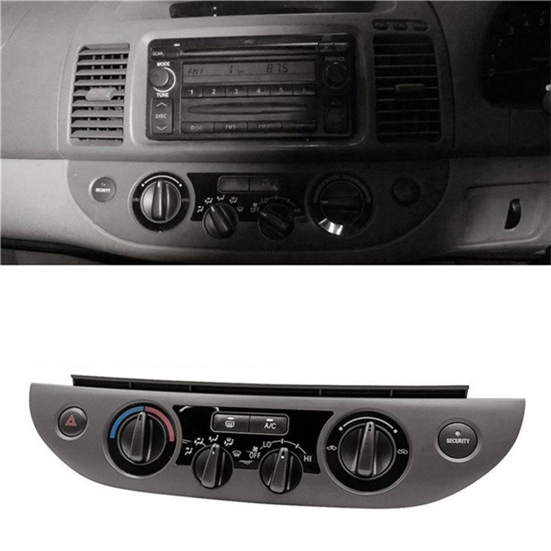 Car Dash Heater A/C Climate Control Temperature Switch Panel Unit 55902-06040 For Toyota Camry 2002-2006 US Version