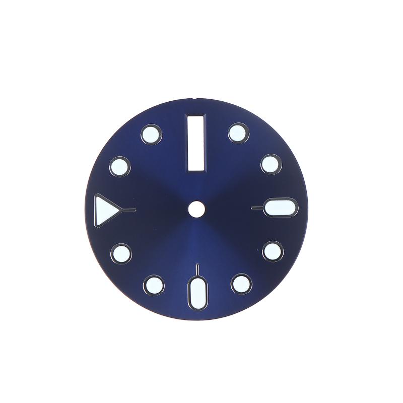 28.5мм Циферблат SKX007 Подходит для механизма NH36/4R36 Светящийся Матовый/Солнечный Циферблат Аксессуары для Модификации Часов A4