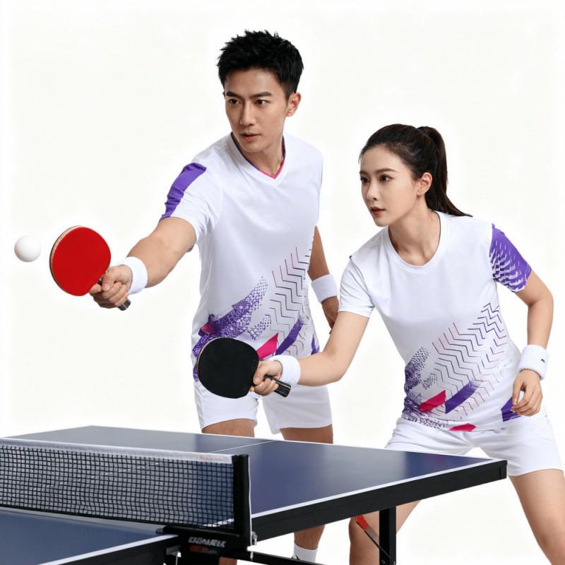 Breathable Badminton Shirt Set Men Women Kids Sport Team Uniform Custom Print