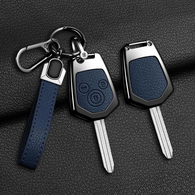 Zinc Alloy Leather Car Key Cover For Subaru Crosstrek Forester Impreza Legacy Outback Tribeca Wrx Sti Crosstrek Ascent Keychain