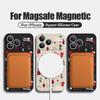 Christmas Pattern Phone Case For iPhone 17 Pro Max 16E Air 16 15 14 13 12 Pro Max 11 Magnetic For Magsafe Soft TPU Lanyard Cover
