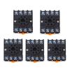 1/5Pcs Pf083A Power Relay Base Socket 8 Pins Relay Socket For Mk2P Ah3 Asy Dh48S Rail Mounting