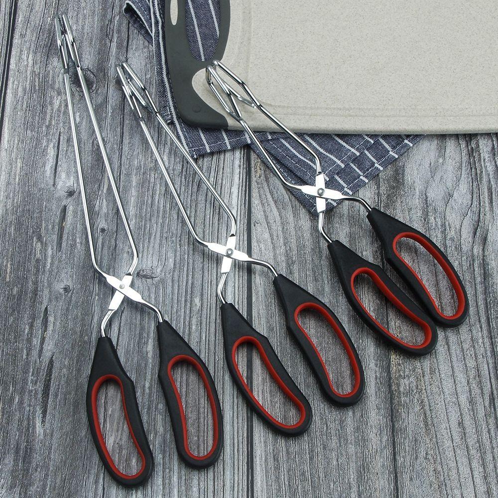 Material Exquisite Appearance Multifunctional Sturdy BBQ Tongs Clamp Kitchen Tool Charcoal Clip